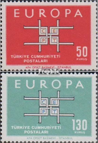 Turkey 1888-1889 (complete issue) unmounted mint / never hinged 1963 Europe