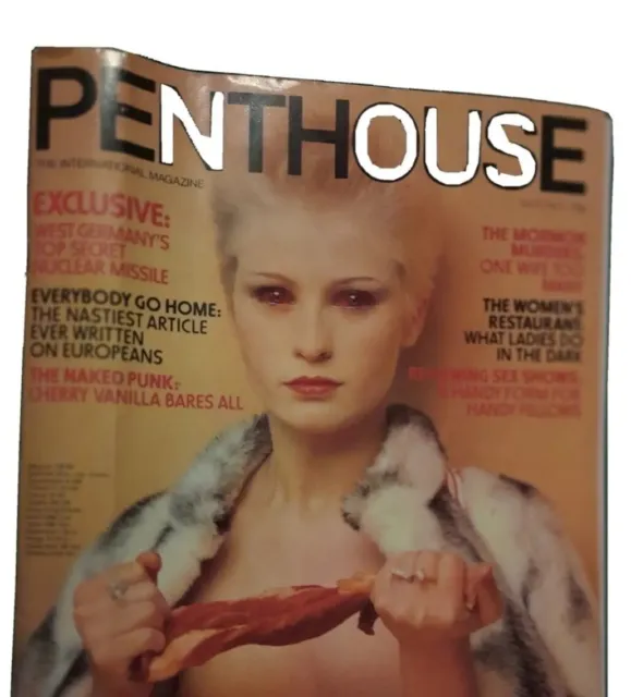 Vintage Penthouse Magazine Vol 12 No 12 Glamour Laura Storm Cherry Vanilla £12 99 Picclick Uk