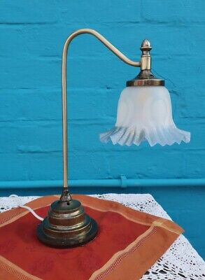 Lampada da tavolo da scrivania stile Art Nouveau Deco Boho stile antico stile Tiffany