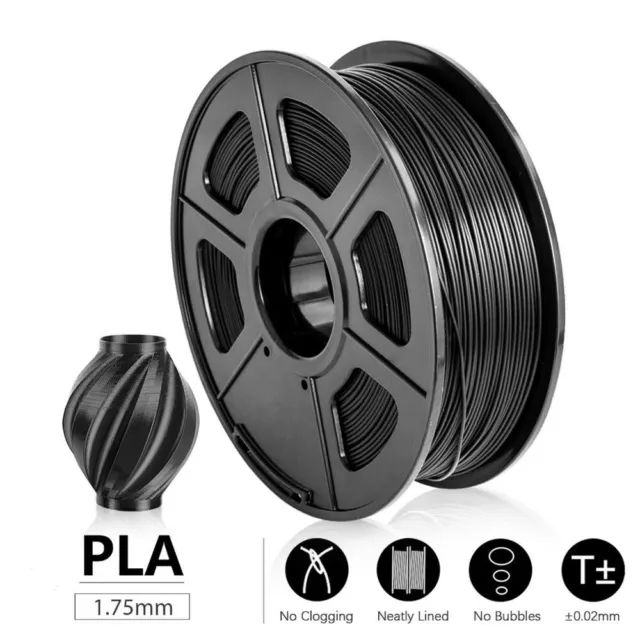 1.75mm 3D Printing Filament 1KG PLA PLA+ PETG ABS Printer Art Engineering DIY 3