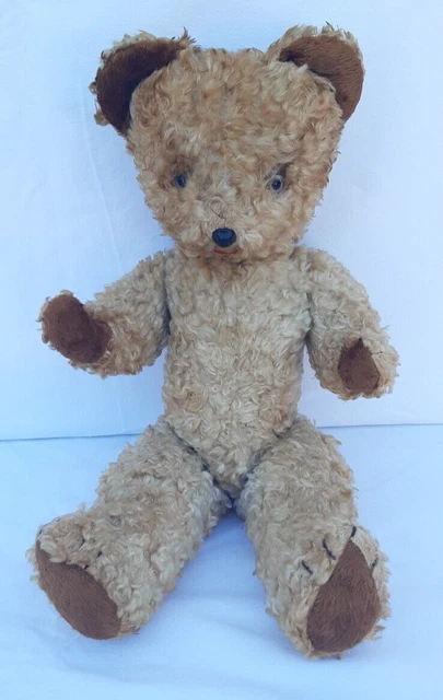 Ancienne Peluche Felix Le Chat - Mohair - Jouet Rare Des Années 1920 - Vintage