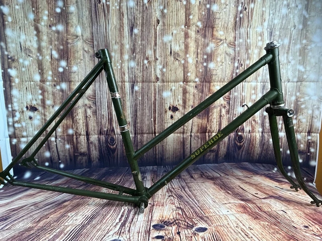1972 53cm Raleigh Superbe Frame Fork with  Lock Headset Bottom Bracket