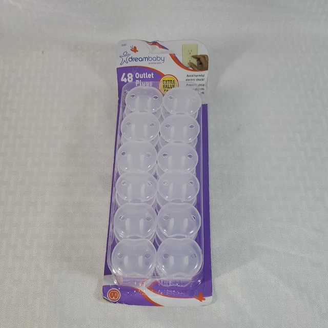 Dreambaby Outlet Plug Covers - 48 Pack *Damaged Box*