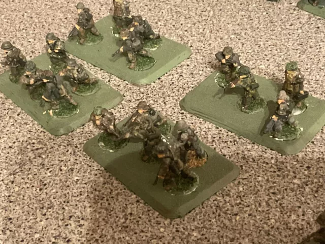 15mm 1/100 German Panzergrenadiers WW2 Flames Of War Plastic Soldier Company