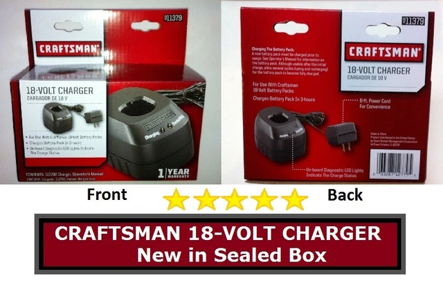 Craftsman 18v battery charger cheap