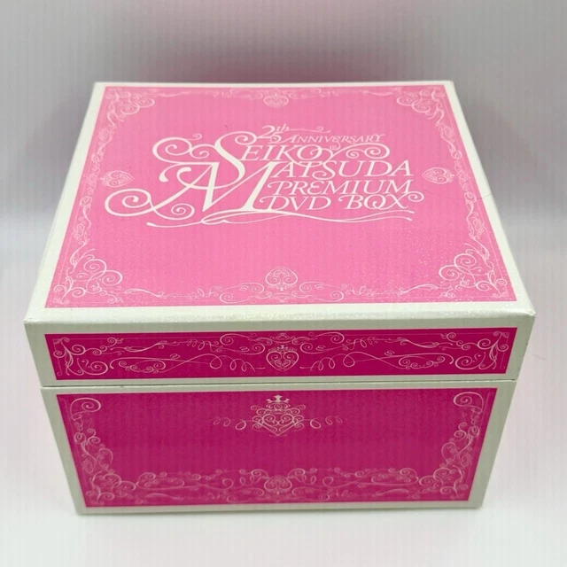SEIKO MATSUDA 25TH Anniversary PREMIUM DVD Box Set 13 Disques Rare