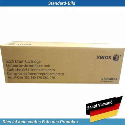 013R00663 Xerox Color 550 Trommeleinheit Schwarz