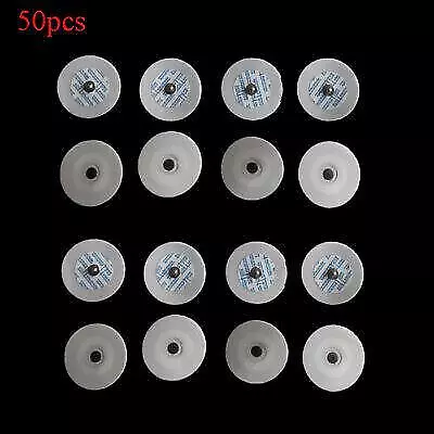 Medical Electrode Pads - 50Pcs ECG EKG for Heart Monitoring FDA/CE Certified