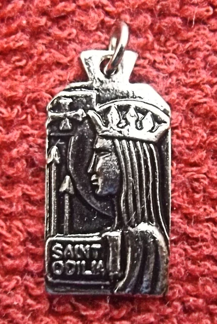 Saint Odilia Pray For Us Catholic Medal Medallion