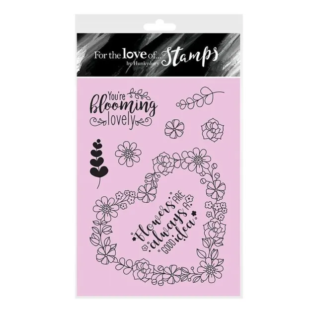 Hunkydory For the Love of Stamps A6 Stamp Set - From the Heart