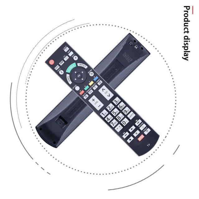Télécommande Pour TV Panasonic TH-P65VT50 – Neuve, Compatible Plusieurs Modèles (THP65VT50H/K)