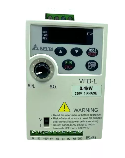 Delta Vfd004L21A Inverter Ac Variable Frequency Drive 230V (Tested)