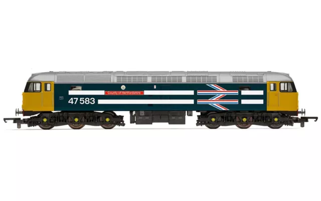 Hornby RailRoad Plus ROG, Class 47, Co-Co, 47813 ‘Jack Frost’ - Era 11