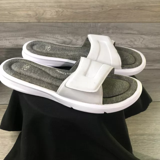 Athletic works men's o2air slide sandal cheap