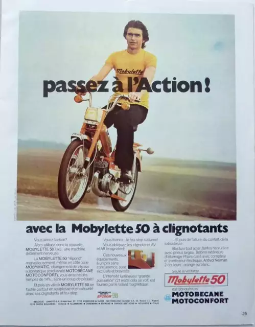 *"J2 magazine" 1973: LES SOLDATS DE PLOMB_Pub MOBYLETTE MOTOBECANE_LE MODELISME 3