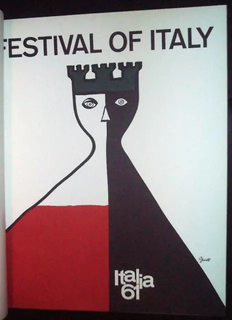 Philadelphia 1961 Italy Unity Fest,  Giusti Lithograph