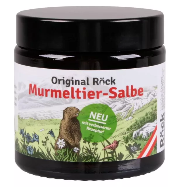 Murmeltiersalbe Original Röck Naturprodukt Inhalt 100 ml