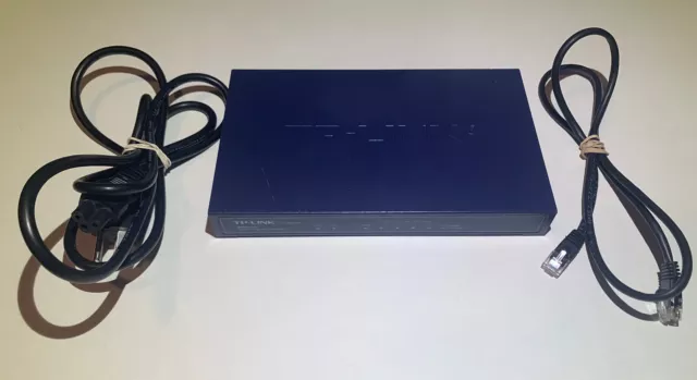 TP-Link SafeStream Gigabit Broadband VPN Router TL-R600VPN with Power Cord