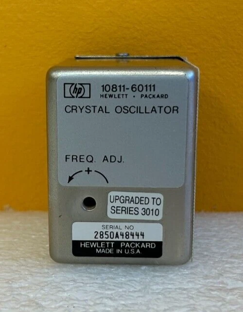 HP / Agilent 10811-60111 10.000 MHz, Precision Crystal Oscillator. Tested!