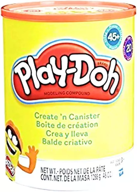 Play Doh Create N Canister Bumper Set 45 Piece Kids Play Toy Mould kids