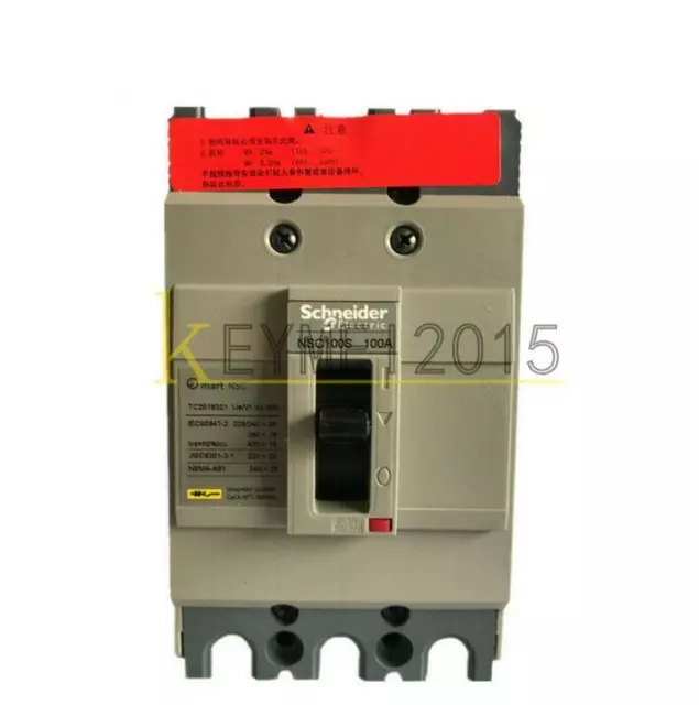 ONE Plastic Shell Circuit Breaker NSC100S 3P 16A 20 32 40A 60A 75A 80A 100A