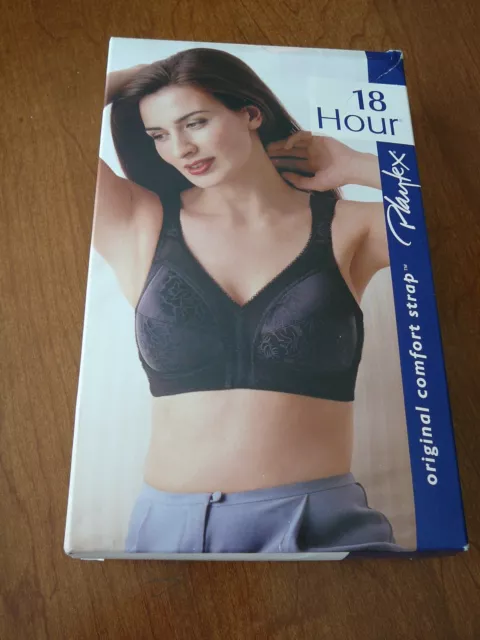 NEW IN BOX Playtex 18 hour bra size 38C Black 4693 $15.00 - PicClick