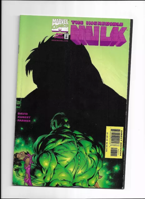 The Incredible Hulk #466 {Jul 1998 Marvel} Fine+ Cond. " 'Of All Sad Words..." !