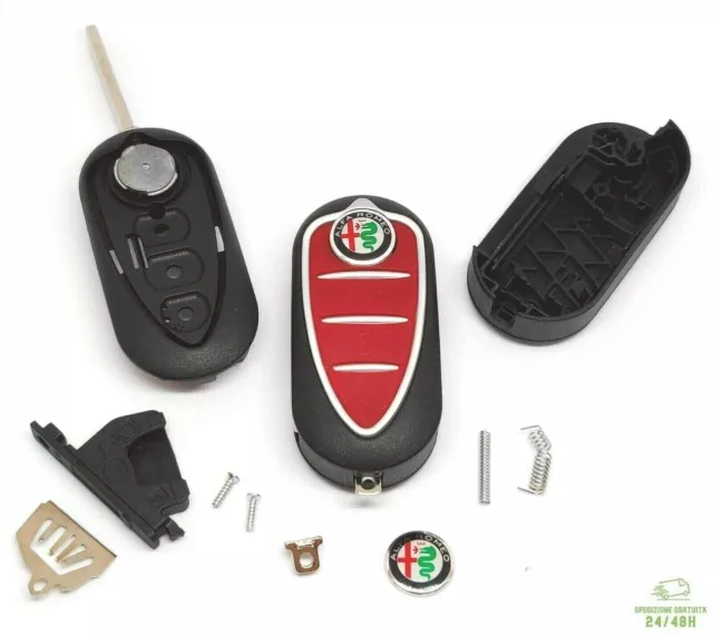 Nuovo Guscio Cover Telecomando Chiave Completa per ALFA ROMEO Giulietta Mito