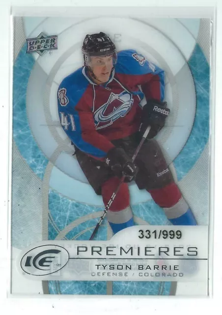 Tyson Barrie 2012/13 Upper Deck Ice Premiers Card #32  331/999