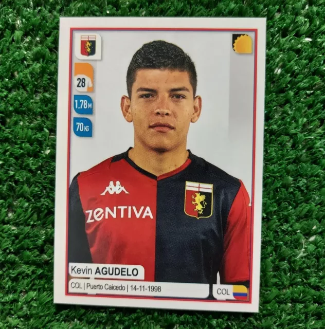 FIGURINA CALCIATORI PANINI 2019/20 GENOA n°163 AGUDELO ALBUM 2020 ⚽️