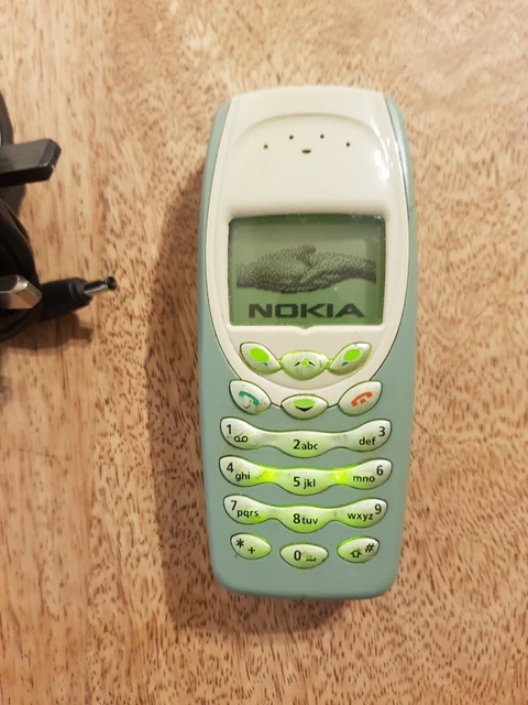 NOKIA 3410 Telephono Cellulare Retro - Verde Verde Verde Verde Verde Verde *LEGGI DESCRIZIONE* UK
