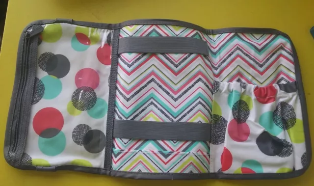 Thirty One Fold and Go Organizer PARTY PUNCH Chevron