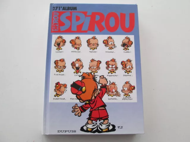 Journal De Spirou Album Recueil N°271 Be/Tbe