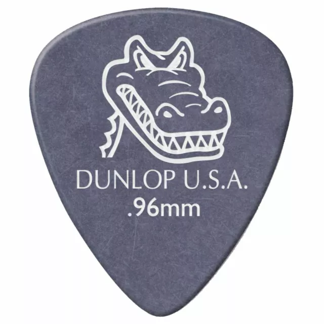 Dunlop 417P.96 Gator Grip Standard .96mm Guitar Picks, 12 Pack