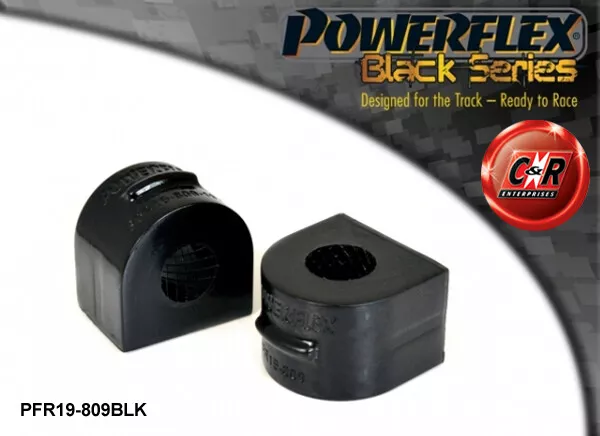 Powerflex Black Arrière Arb Bagues de Support 18mm Pour Ford Focus Mk1 À 06