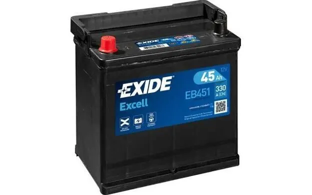 EXIDE Batterie de voiture 45Ah/330A pour PEUGEOT 304 EB451 - Mister Auto