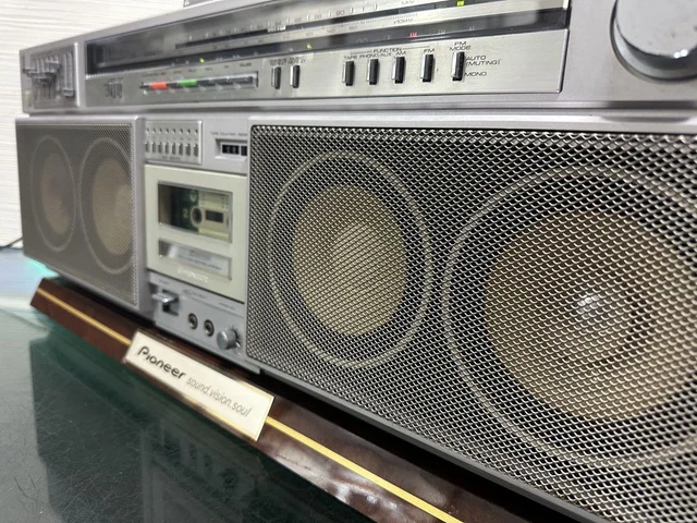 k521 Pioneer SK-350 Runaway バブルラジカセ