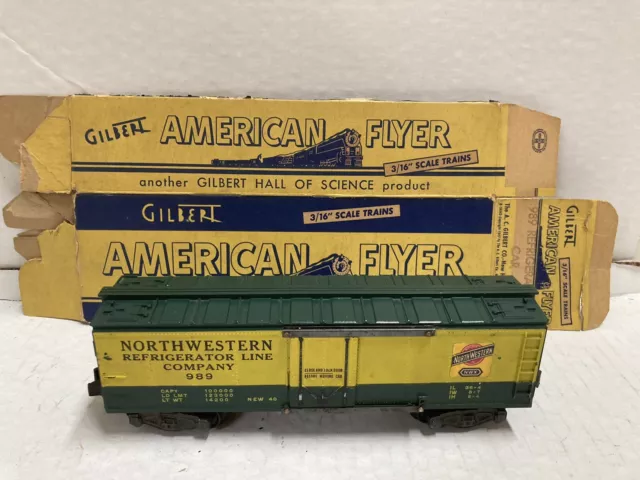 American Flyer 989 Northwestern Refrigerator Car S Gauge