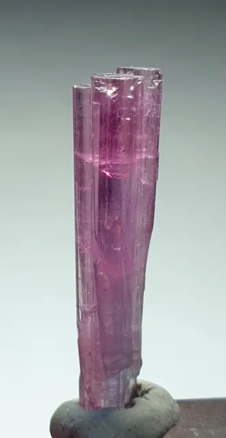 Beautiful top quality pinkish tourmaline spray shape crystal. N