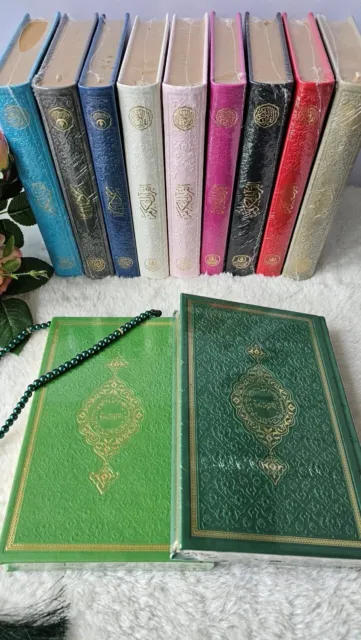 SALE ! Gift BIG SIZE ARABIC QURAN BOOK WITH PEARL TASBEH