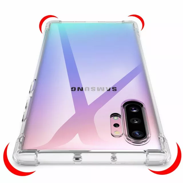 Coque pour Samsung Galaxy Note 10 + Plus Housse Etui Antichoc SiliconeÂ Bumper