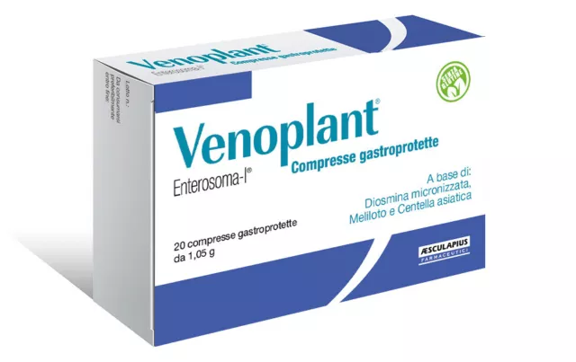 Venoplant Aesculapius Farmaceutici 20 Compresse Gastroprotette