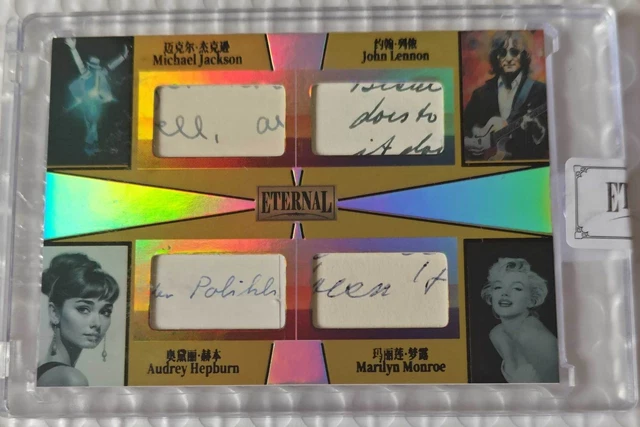 2024 ETERNAL CUTS Michael Jackson Authentic History Relic /99