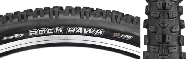 Cst Premium Rock Hawk Pneu 26x2.4 Acier Noir Perle MTB Montagne Trail XC 26 "