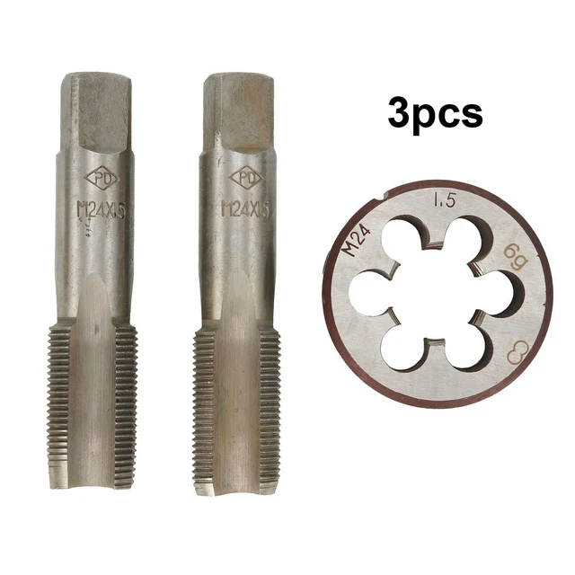 Macho De Roscar M16 X 3.0 Mm - Acero Alta Velocidad (HSS), Derecho, Para Agujeros Pasantes - Longitud 102 Mm