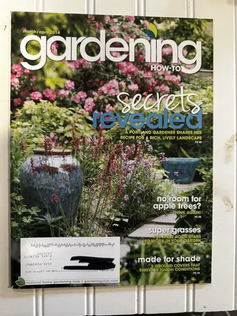 March/ April 2014 Gardening How To Magazine