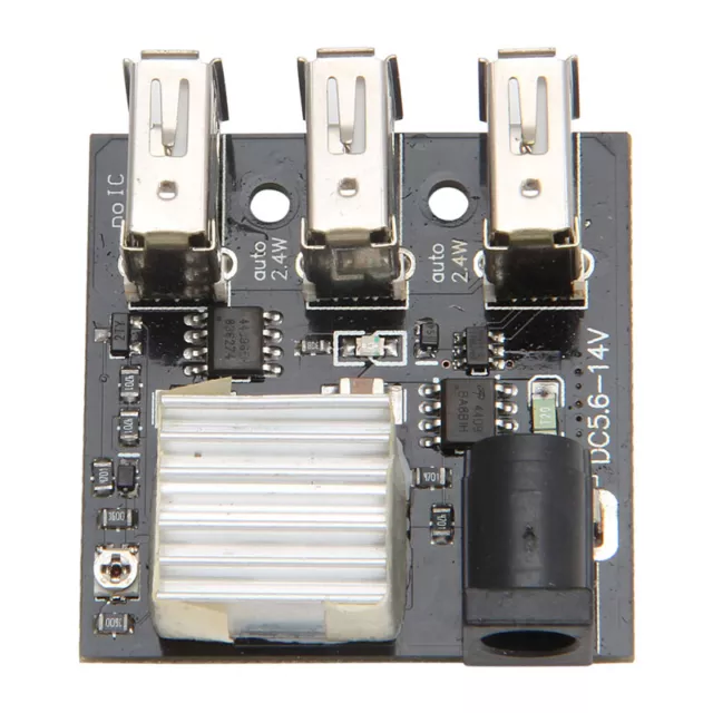 9V/12V To 5V8A USB Boost Module MiNi 3 USB Charging Modu