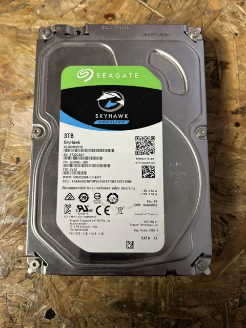 Disque dur Seagate SKYHAWK 3 TB (3.5")