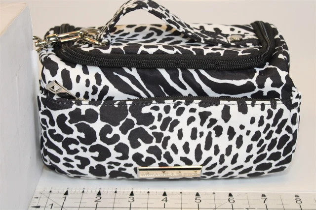 Samantha Brown NEW To Go Cosmetic Organizer Textile Zip Mini Pouch Bag 95277403Z 3