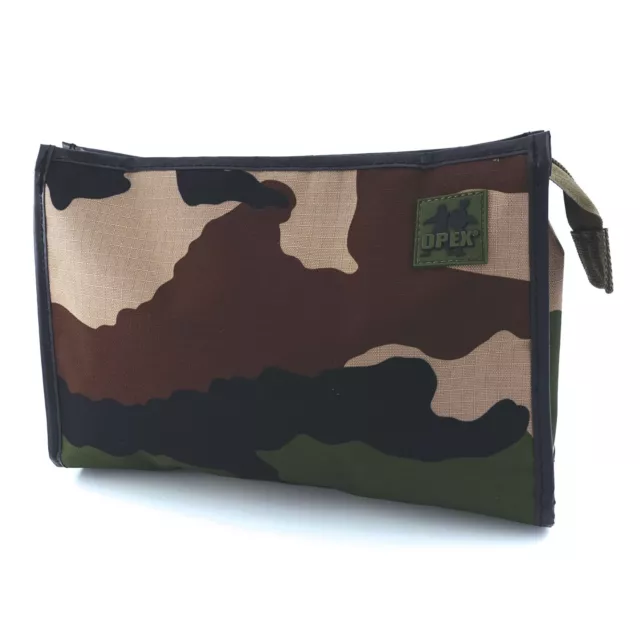 Trousse De Toilette Matelassee Camouflage Camping Bivouac Voyage Hotel Ttops